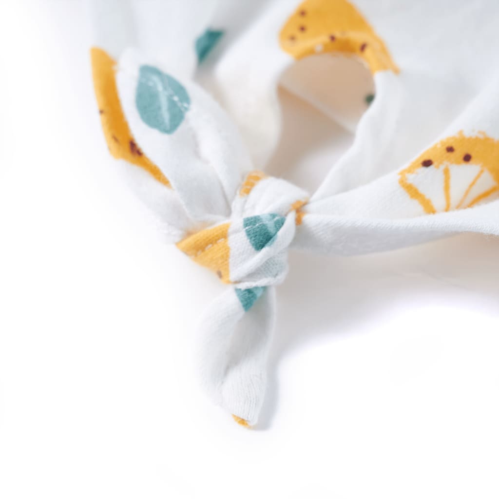 Maglietta da Bambina con Orlo Legato Ecru 128 11497