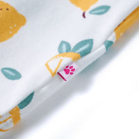 Maglietta da Bambina con Orlo Legato Ecru 140