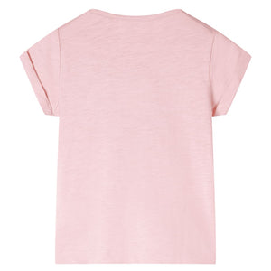 Maglietta da Bambina Rosa Chiaro 140