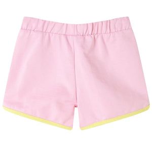 Pantaloncini da Bambina con Bordi Rosa Brillante 92cod mxl 85897