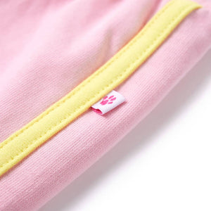 Pantaloncini da Bambina con Bordi Rosa Brillante 104