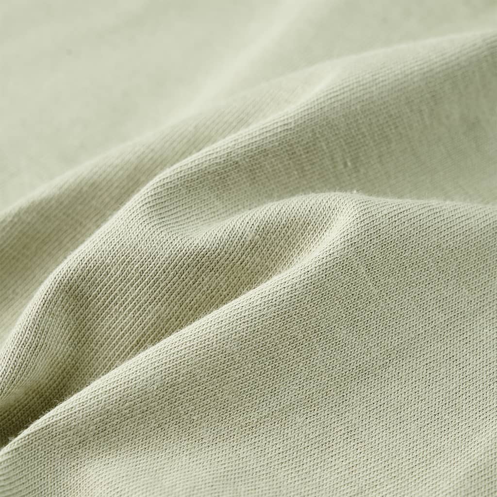 Maglietta da Bambino a Maniche Corte Cachi Chiaro 104 11610