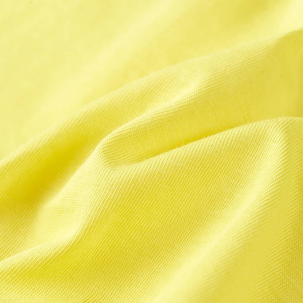 Maglietta da Bambino a Maniche Corte Gialla 92 11614