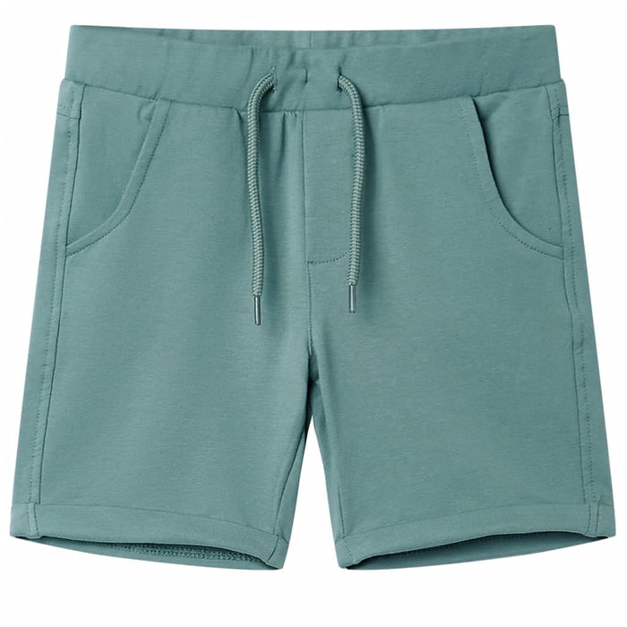 Pantaloncini per Bambini con Coulisse Petrolio Antico 128cod mxl 134092