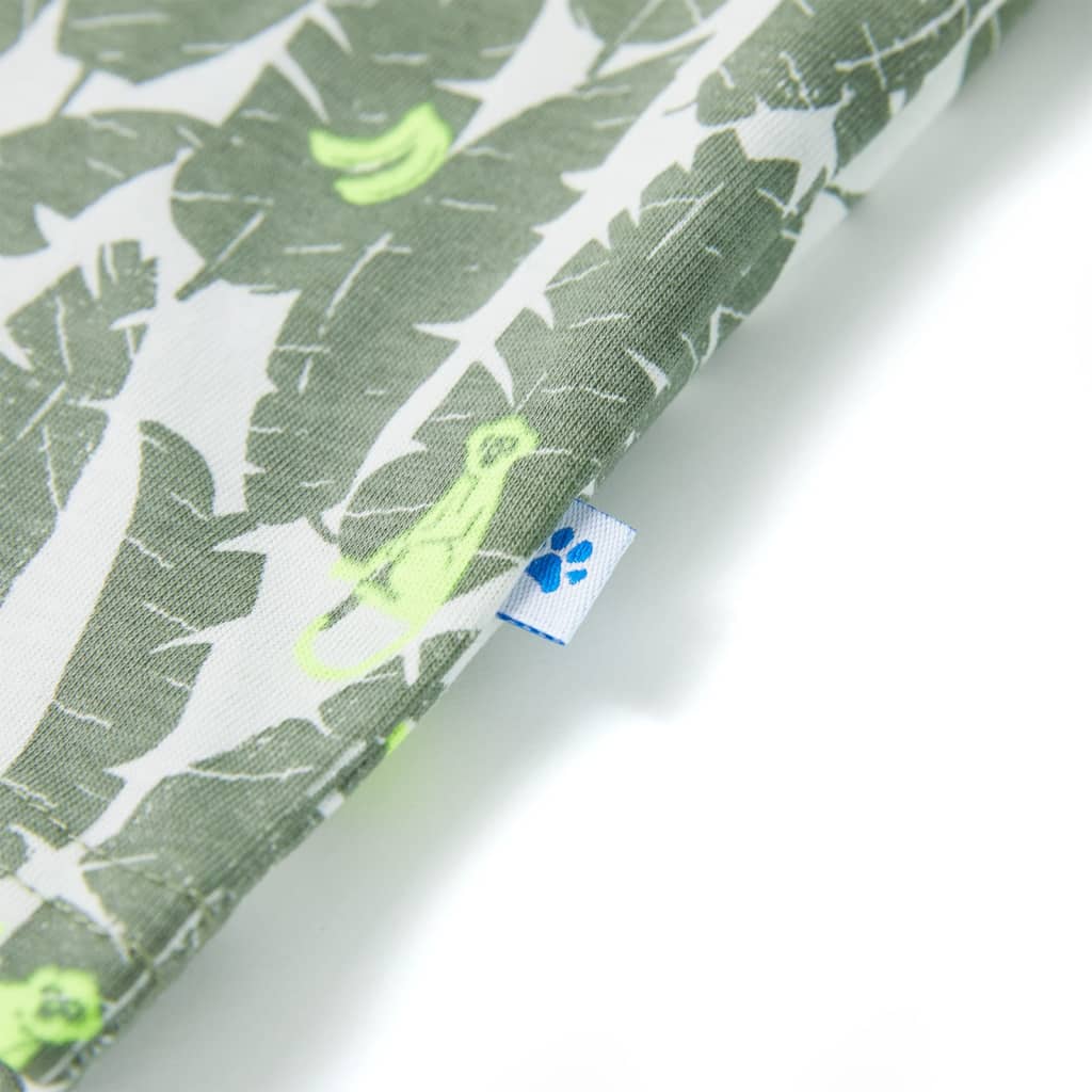 Maglietta da Bambino Ecru e Edera Scuro 104 11675