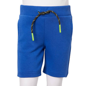 Pantaloncini per Bambini con Coulisse Blu 128 11707