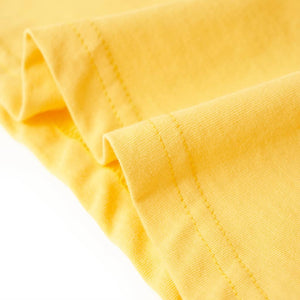 Maglietta per Bambini Ocra Chiaro 104 11735