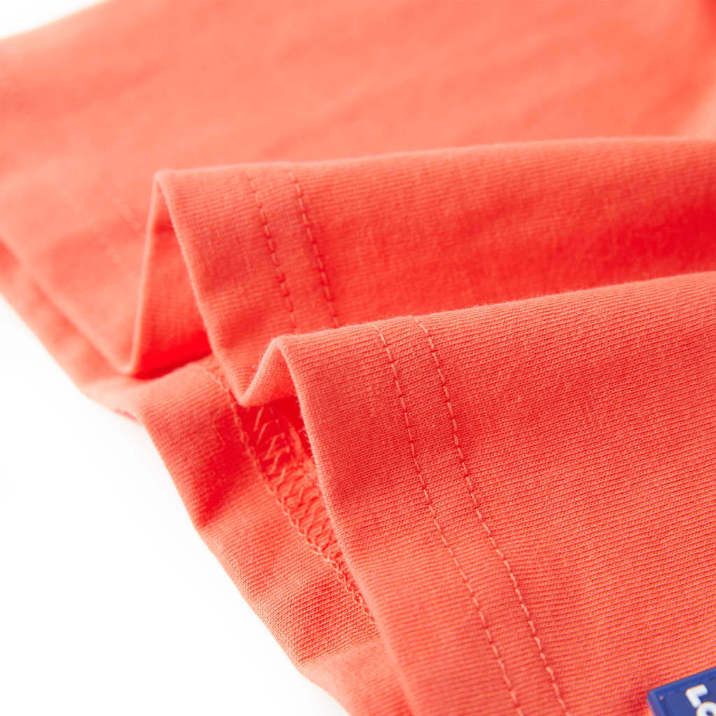 Maglietta da Bambino Rosso Chiaro 140 11753