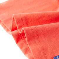 Maglietta da Bambino Rosso Chiaro 140 11753