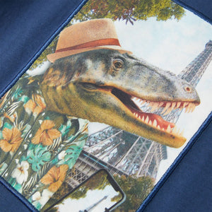 Maglietta da Bambino Blu Scuro 128