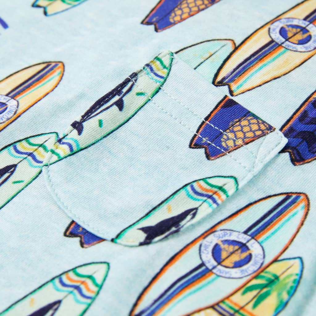 Canotta da Bambino Blu Tenue Mélange 92