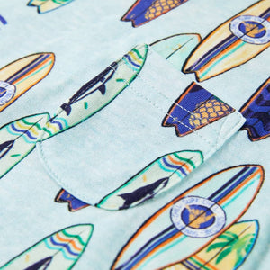 Canotta da Bambino Blu Tenue Mélange 140 11778