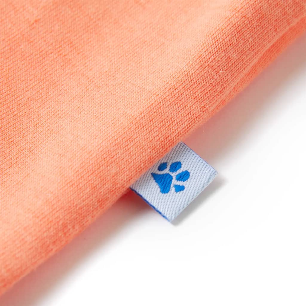 Maglietta per Bambini Arancione Neon 140