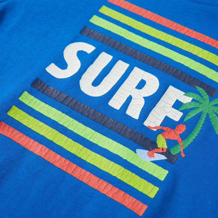 Maglietta per Bambini Blu Brillante 140 11788