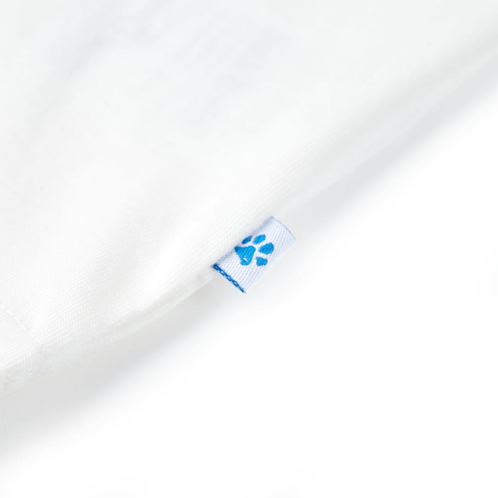 Maglietta da Bambino a Maniche Corte Ecru 92 11809