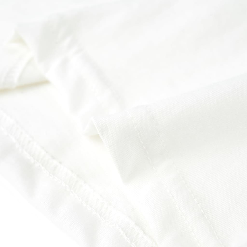 Maglietta da Bambino a Maniche Corte Ecru 116