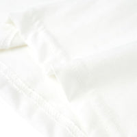 Maglietta da Bambino a Maniche Corte Ecru 116