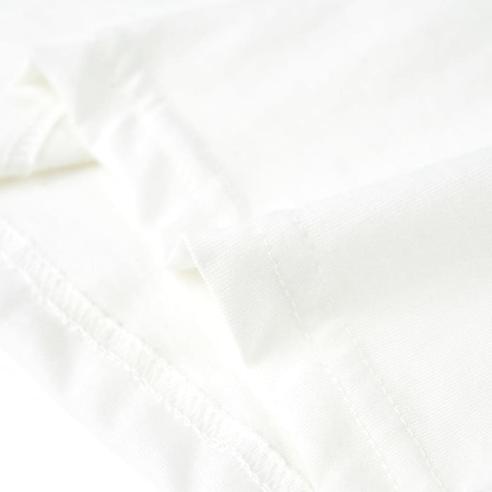 Maglietta da Bambino a Maniche Corte Ecru 116