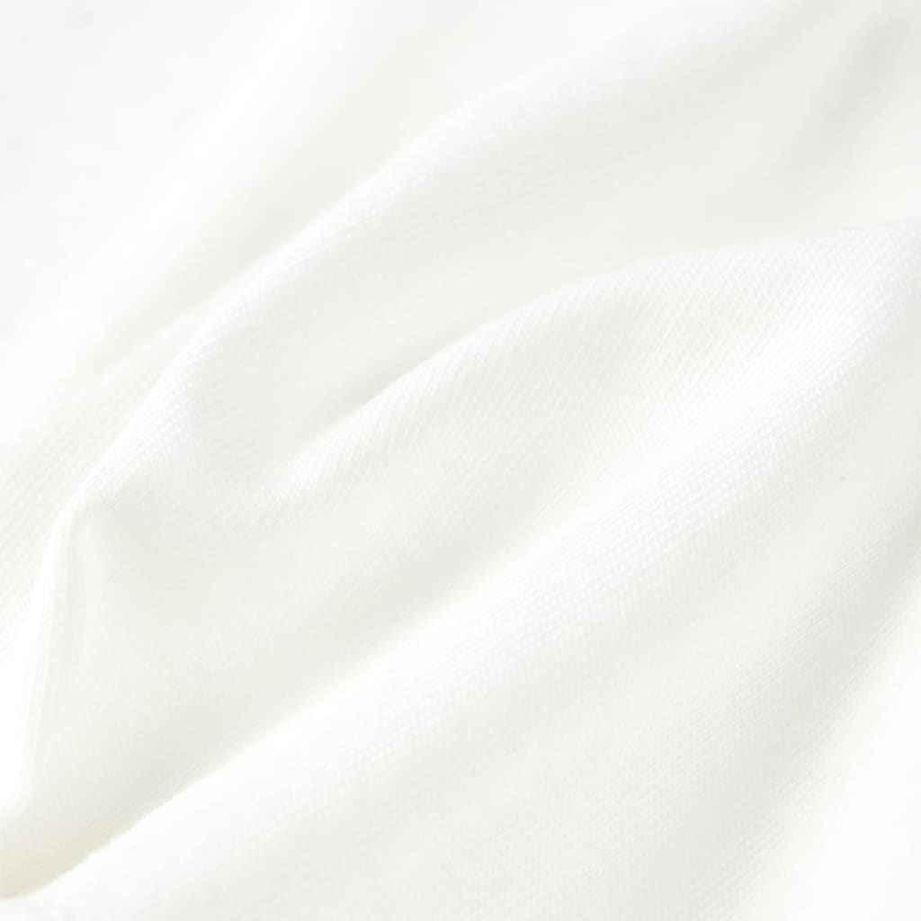 Maglietta da Bambino a Maniche Corte Ecru 116