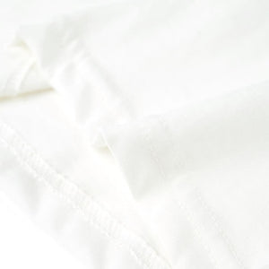 Maglietta da Bambino a Maniche Corte Ecru 140