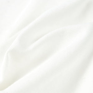 Maglietta da Bambino a Maniche Corte Ecru 140