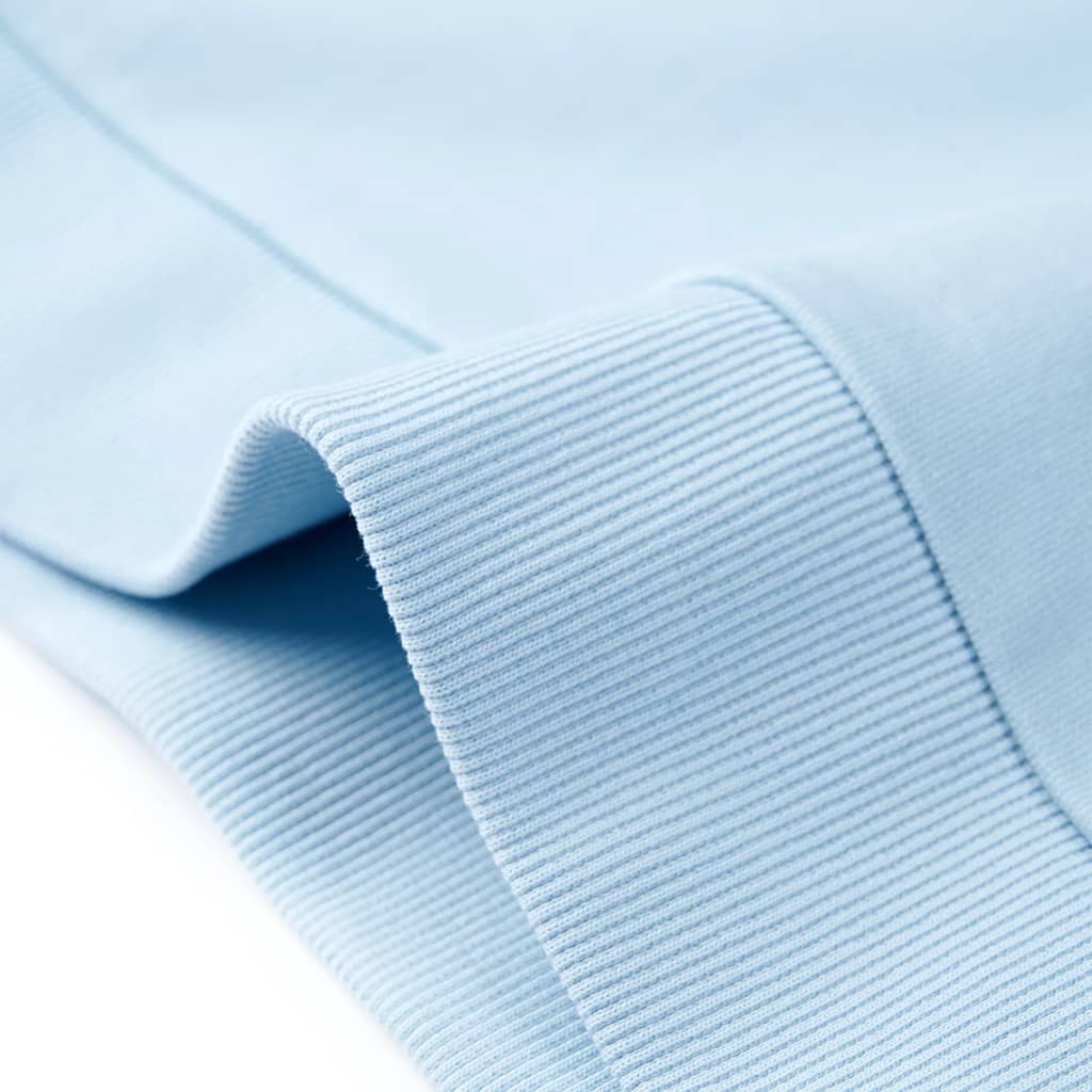 Felpa da Bambino Blu Brillante e Azzurro 128 11827