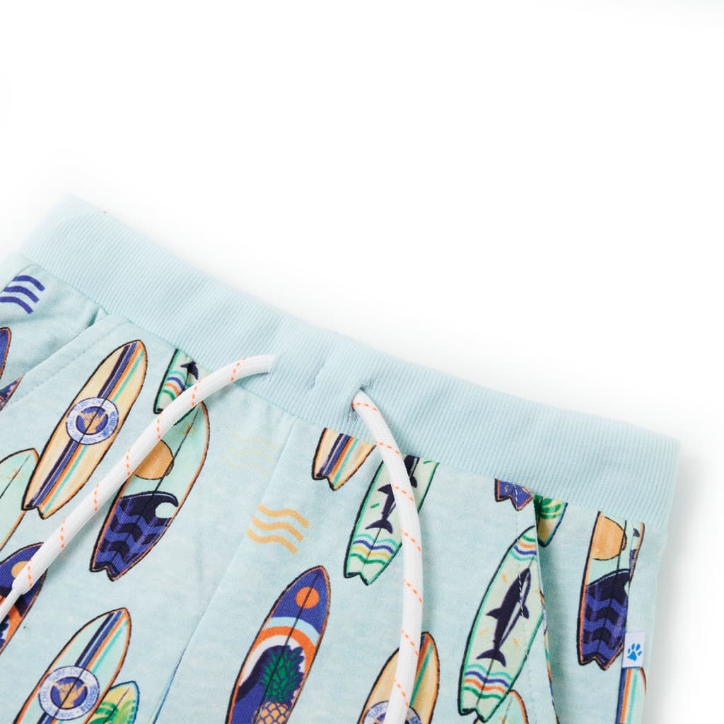 Pantaloncini per Bambini con Coulisse Blu Tenue Mélange 128 11832