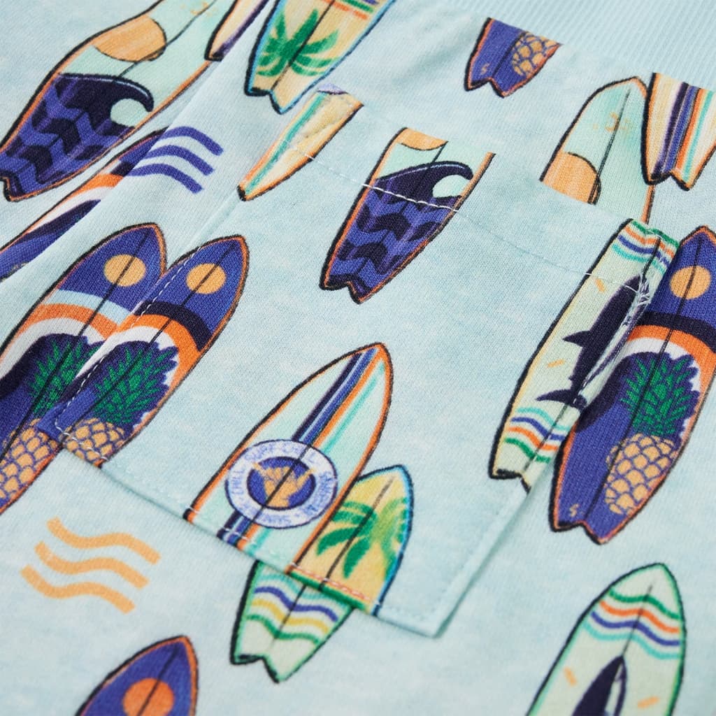 Pantaloncini per Bambini con Coulisse Blu Tenue Mélange 128 11832