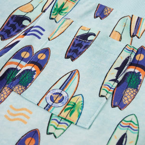 Pantaloncini per Bambini con Coulisse Blu Tenue Mélange 128 11832