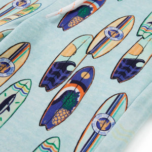 Pantaloncini per Bambini con Coulisse Blu Tenue Mélange 140 11833