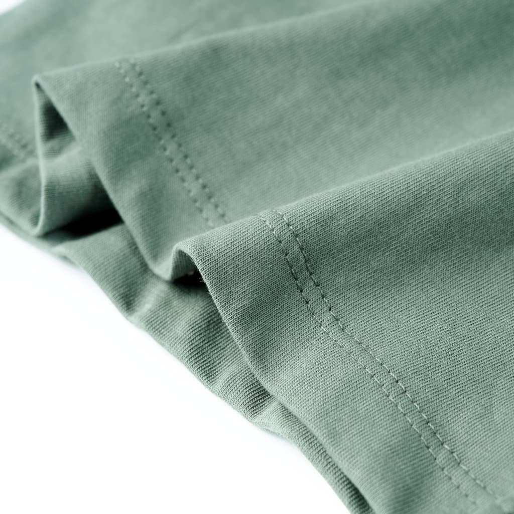 Maglietta da Bambino a Maniche Corte Cachi 104 11835