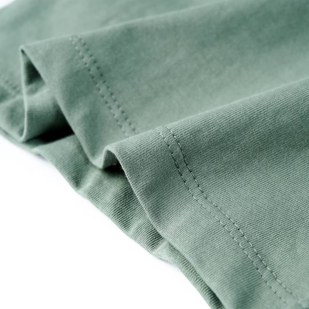 Maglietta da Bambino a Maniche Corte Cachi 140 11838