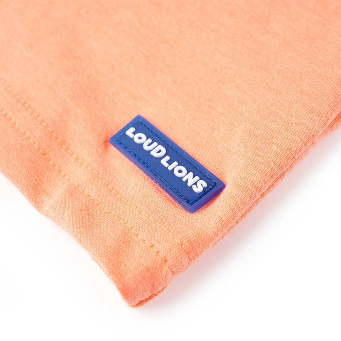 Maglietta da Bambino a Maniche Corte Arancione Neon 116