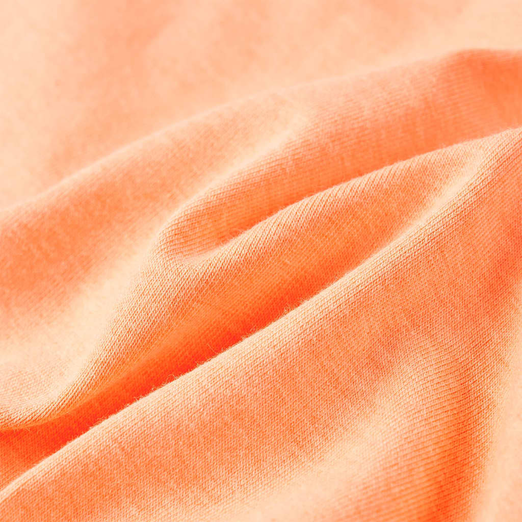 Maglietta da Bambino a Maniche Corte Arancione Neon 140