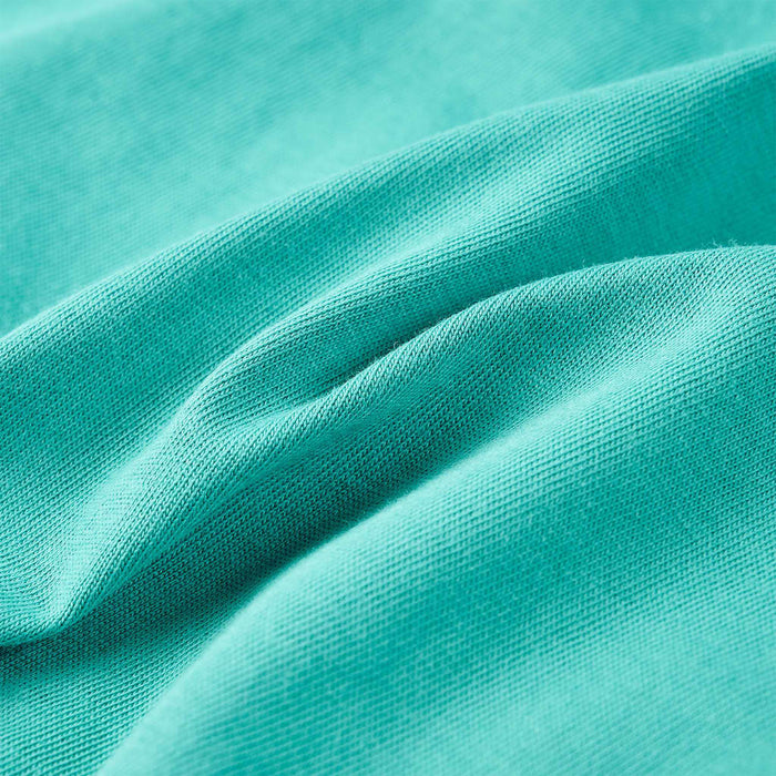 Maglietta da Bambino a Maniche Corte Menta Scuro 116 11856