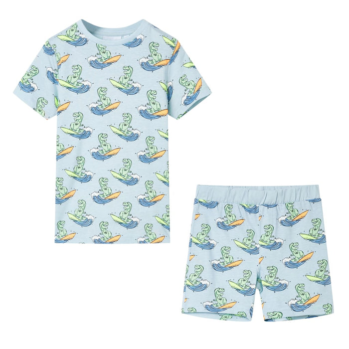 Pigiama da Bambino a Maniche Corte Azzurro 104cod mxl 110738