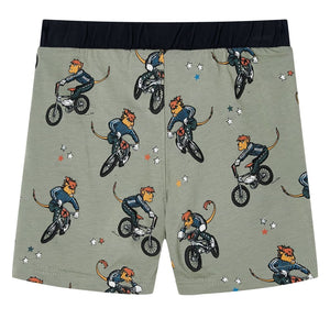 Pigiama da Bambino a Maniche Corte Cachi Chiaro 140 11868