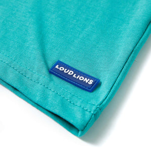 Maglietta da Bambino a Maniche Corte Menta Scuro 128