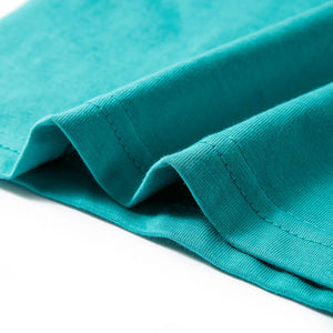 Maglietta da Bambino a Maniche Corte Menta Scuro 128