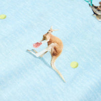 Maglietta da Bambino Azzurro Mélange 128 11887