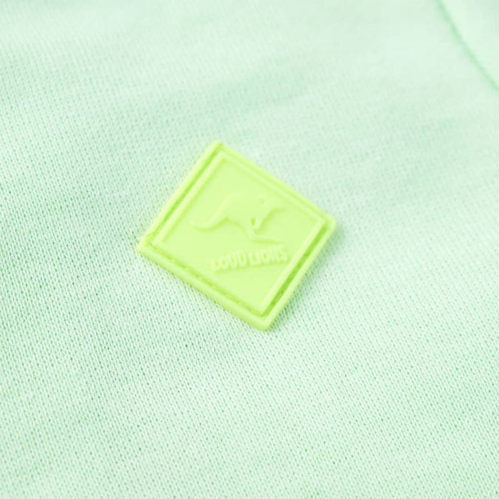 Felpa con Cappuccio e Cerniera per Bambini Verde Brillante 92 11894