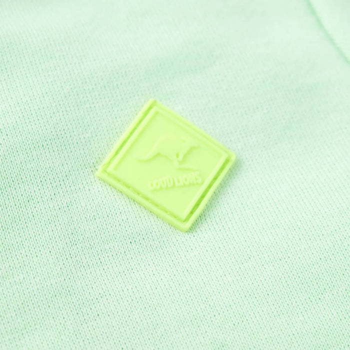 Felpa con Cappuccio e Cerniera per Bambini Verde Brillante 128 11897