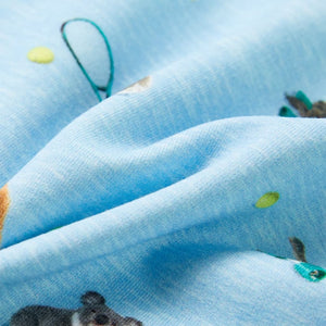 Felpa da Bambino Azzurro Mélange 104