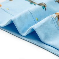 Felpa da Bambino Azzurro Mélange 116 11901