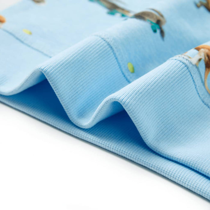 Felpa da Bambino Azzurro Mélange 116 11901