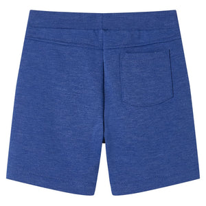 Pantaloncini per Bambini con Coulisse Blu MÃ©lange 92cod mxl 110455