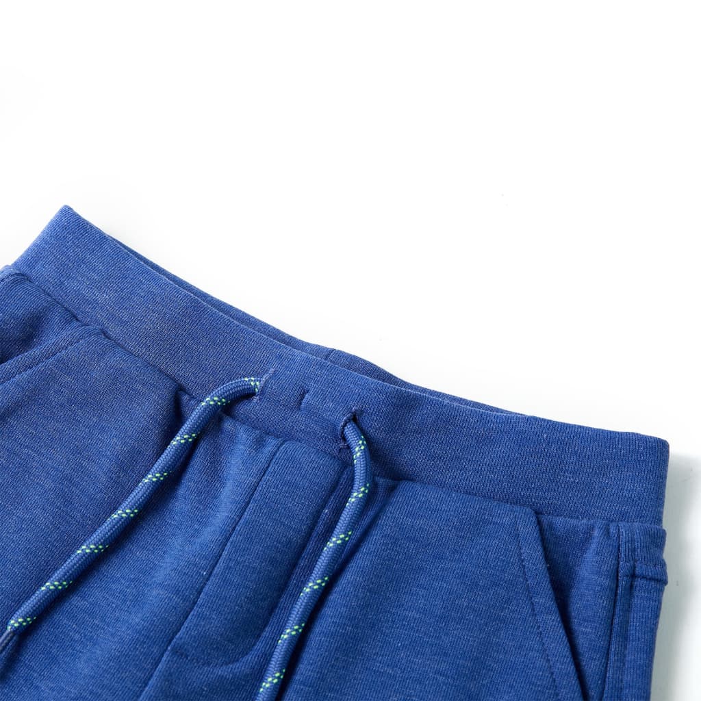 Pantaloncini per Bambini con Coulisse Blu Mélange 92 11904