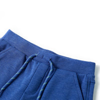 Pantaloncini per Bambini con Coulisse Blu Mélange 140 11908