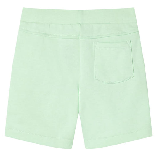 Pantaloncini per Bambini con Coulisse Verde Brillante 92