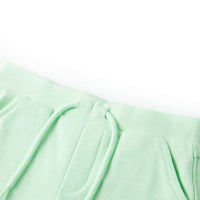 Pantaloncini per Bambini con Coulisse Verde Brillante 92